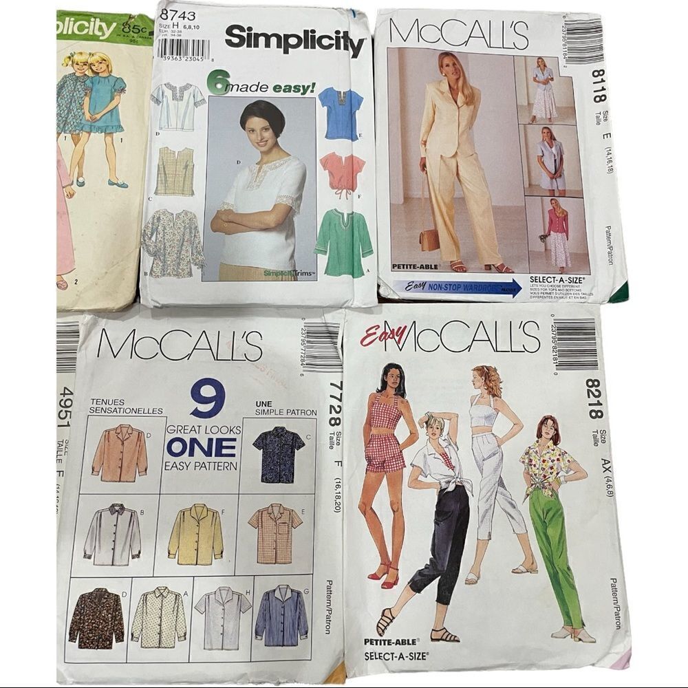 Bundle of sewing patterns. 8Lots. (B2) - Picture 7 of 7